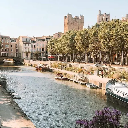 Beau Studio Refait A Neuf Centre Ville Avec Clim Balcon Narbonne Exterior foto