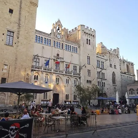 Beau Studio Refait A Neuf Centre Ville Avec Clim Balcon Narbonne Exterior foto